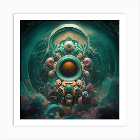 Spacecraft Art Print