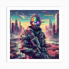 Cyberpunk Art 2 Art Print