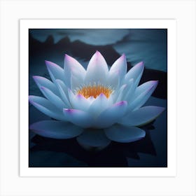 Lotus Flower Art Print