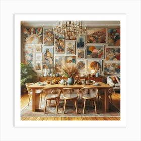 Dining Room 2 Art Print