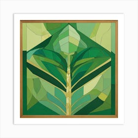 Green Leaf 1 Art Print