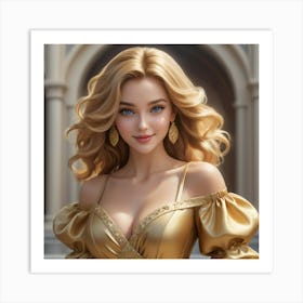 Sexy Blonde 5 Art Print