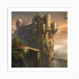 Fantasy Castle 88 Art Print