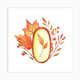 Autumn Leaves Art Print