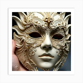 Venetian Mask 2 Art Print