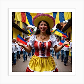 Colombia 4 Art Print