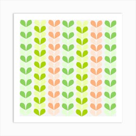 Leaf Pattern Art Print