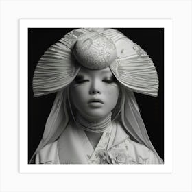 Asian Woman 1 Art Print