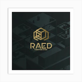 'Raed Furniture Store Logo' 1 Art Print