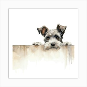 Schnauzer 24 Art Print