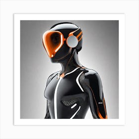 Futuristic Man 75 Art Print