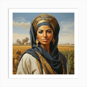 Egyptian Woman Art Print