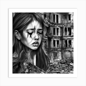 Palestinian Girl Art Print