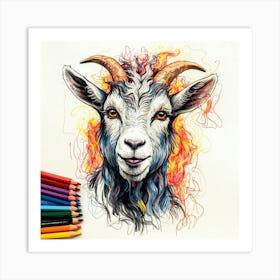 Goat! 26 Art Print