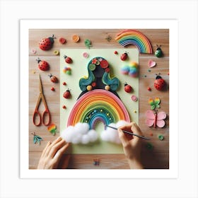 Rainbow Art Art Print