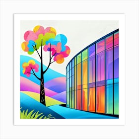 Colorful Building 2 Art Print