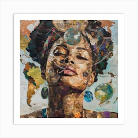 Black History Month Is World History Art Print