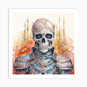 Skeleton Warrior 1 Art Print