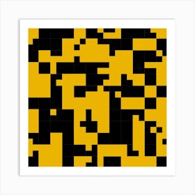 Pixel Art 3 Art Print