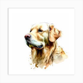 Golden Retriever Art Print