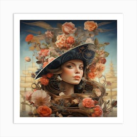 Sailor Girl Art Print