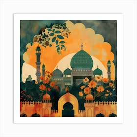 Islamic Architecture Art Print