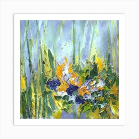 Yellow Iris Art Print