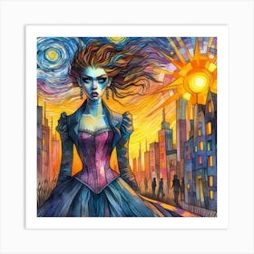 Starry Night 9 Art Print