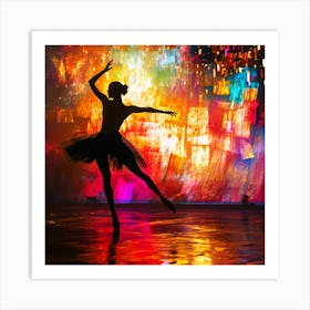 Dancing On The Ceiling - Dance Dance Art Print