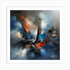 Abstract Painting 14 Art Print