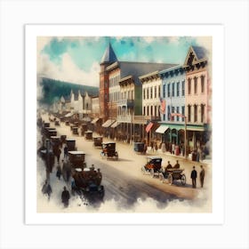 Early 20th Century ~ Reimagined 8 Art Print