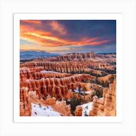 Bryce Canyon National Park Art Print