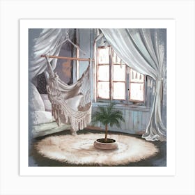 Bohemian Bedroom Art Print