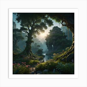 Forest 16 Art Print