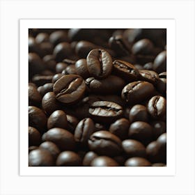 Coffee Beans 155 Art Print