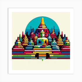 Borobudur 1 Art Print