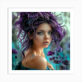 Thistle Art Print