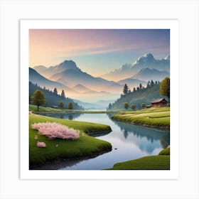 Switzerland Art Print