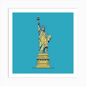 A Statue Of Liberty In New York Vector Design Il 1719923113 3 Art Print