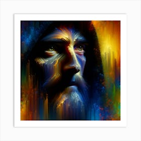 Portrait Of Jedi Art Print