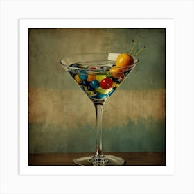 Martini 24 Art Print