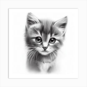 Furry Elegance Art Print