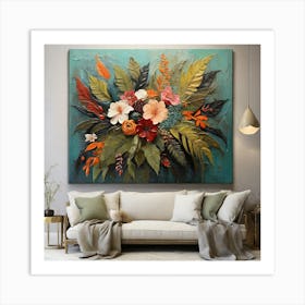 Jungle Bouquet 2 Art Print