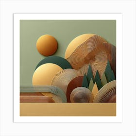 Sunset Art Print