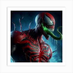 Toxin Symbiote 1 Art Print