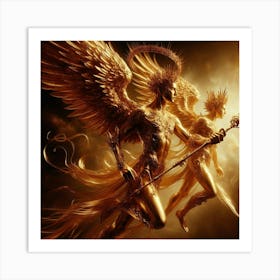 Angels Of The Sun Art Print