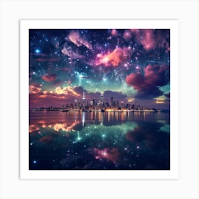 New York City Skyline 5 Art Print