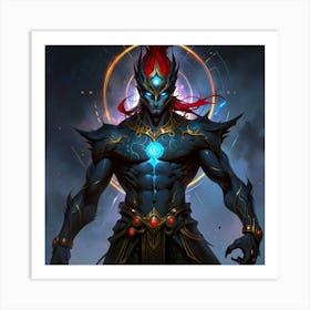 Demon Lord 3 Art Print