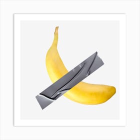 yellow banana Art Print