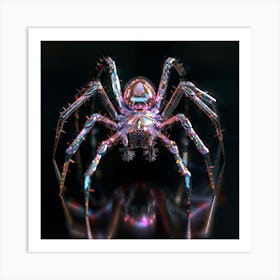 Holographic Spider Art Print